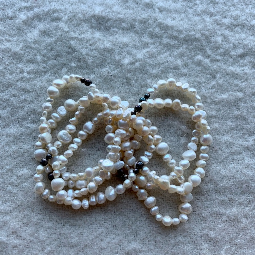 Pearl Bracelet Set
